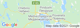 Medvezh'yegorsk map